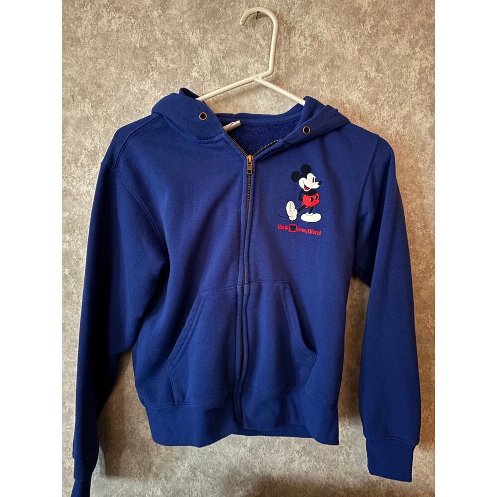 Youth Disney Mickey Mouse Full Zip Jacket - Blue